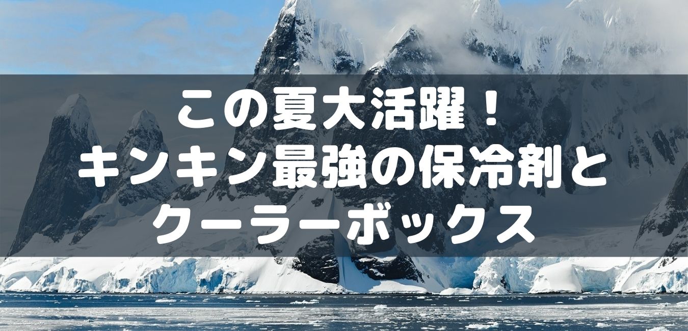 この夏大活躍 知らなきゃ損 キンキン最強の保冷剤とクーラーボックス 釣りスタ